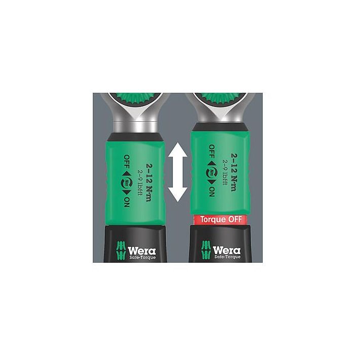 Wera Llave Dinamométrica de Clic Safe-Torque A 1 Set 1 1/4" 05075830001, Rango 2-12 Nm, Incluye 8 Puntas 3 Wera Llave Dinamométrica de Clic Safe-Torque A 1 Set 1 1/4" 05075830001, Rango 2-12 Nm, Incluye 8 Puntas 3