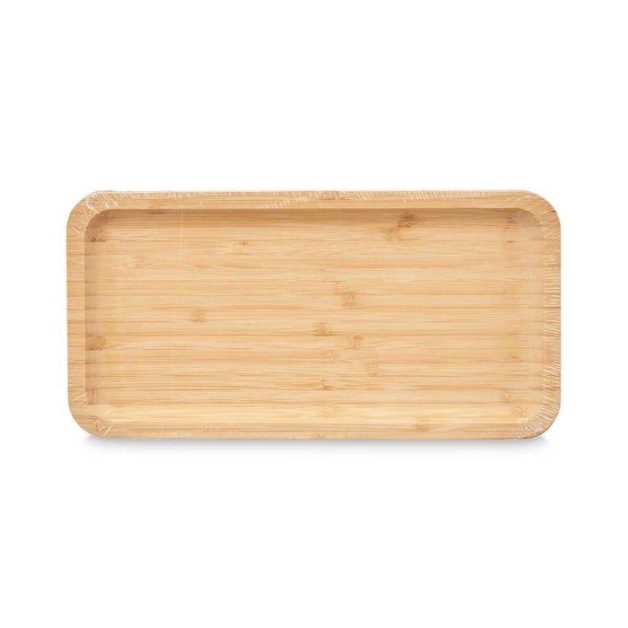 Tabla de Bambú Rectangular para Aperitivos 30x15 cm Kinvara - Marrón (12 Unidades) 2 Tabla de Bambú Rectangular para Aperitivos 30x15 cm Kinvara - Marrón (12 Unidades) 2