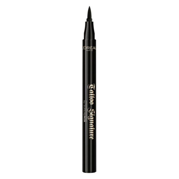 L'Oréal Paris TATTOO SIGNATURE superliner - Delineador de ojos líquido efecto tatuaje, 36 horas de duración L'Oréal Paris TATTOO SIGNATURE superliner - Delineador de ojos líquido efecto tatuaje, 36 horas de duración