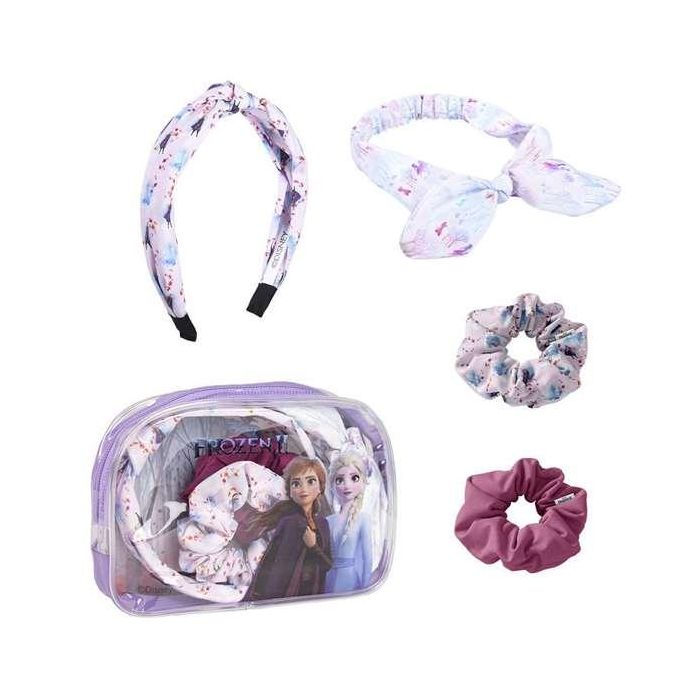 Set de belleza accesorios 4 piezas frozen ii 17.5 x 12.0 x 3.0 cm