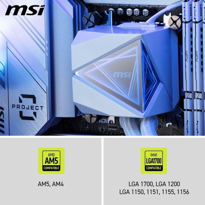 MSI 306-7ZW8A21-C24 Refrigeración PC MAG CORELIQUID I360 BLANCO 4