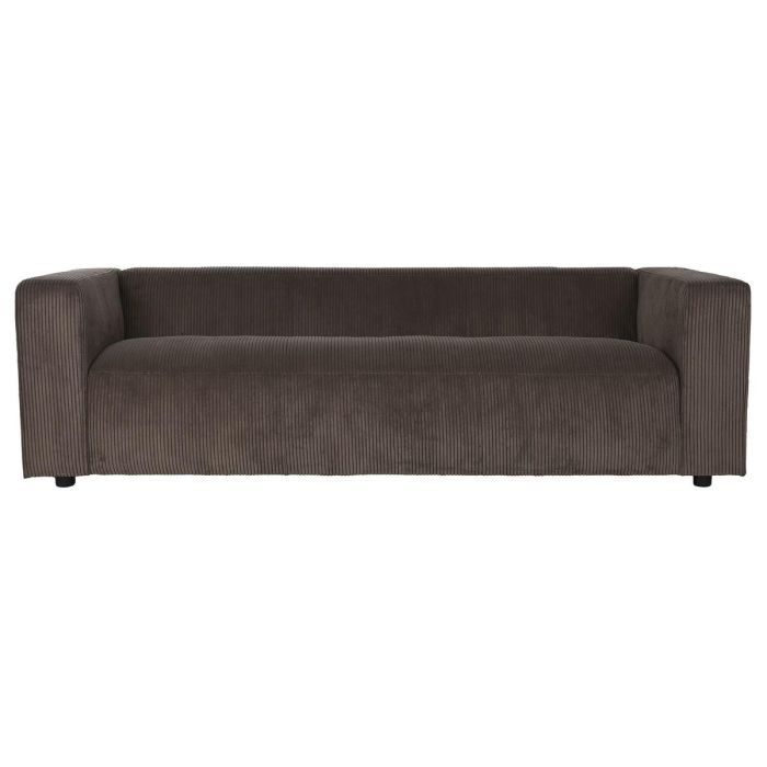 Sofa Moderno DKD Home Decor Marron 95.5 x 66.5 x 224 cm Sofa Moderno DKD Home Decor Marron 95.5 x 66.5 x 224 cm