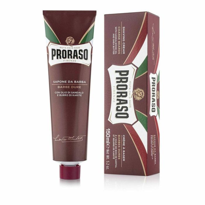 Proraso BARBE DURE Crema de Afeitar Pre-shave Hombre 150 ml - Afeitado Preciso, Piel Suave e Hidratada, Todo Tipo Piel Proraso BARBE DURE Crema de Afeitar Pre-shave Hombre 150 ml - Afeitado Preciso, Piel Suave e Hidratada, Todo Tipo Piel