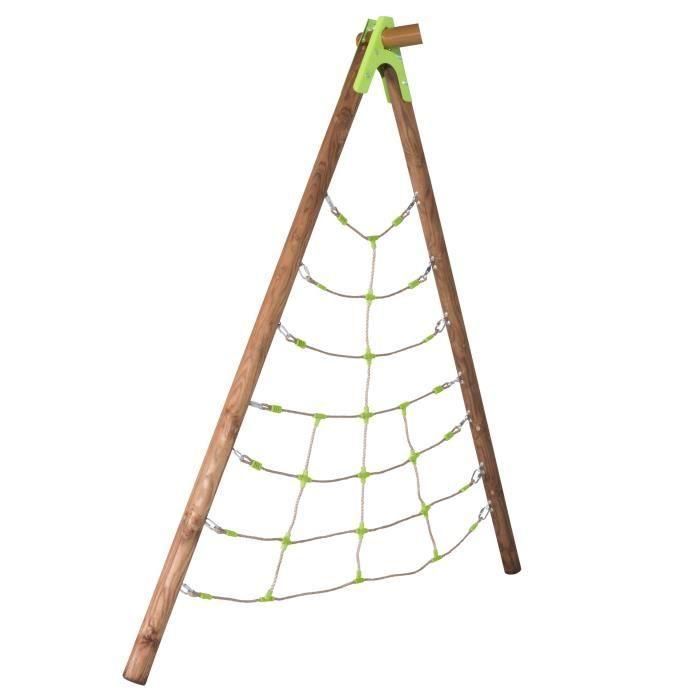TRIGANO Pirate T'Spieder Kit para grúa de pórtico 2,30m con Cuerda, Gancho e Instalación Sencilla para Niños +3 años 1 TRIGANO Pirate T'Spieder Kit para grúa de pórtico 2,30m con Cuerda, Gancho e Instalación Sencilla para Niños +3 años 1