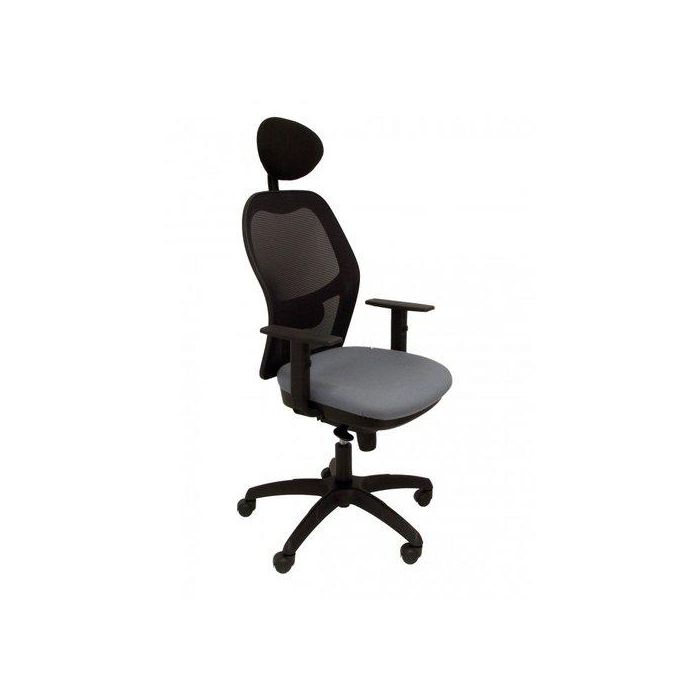 Silla Piqueras Y Crespo Jorquera Brazos Regulables Cabecero Fijo Mecanismo Sincro Con Regulador De Tension Respaldo De Malla Negra Y Asiento Tapizado Bali Gris Medio Silla Piqueras Y Crespo Jorquera Brazos Regulables Cabecero Fijo Mecanismo Sincro Con Regulador De Tension Respaldo De Malla Negra Y Asiento Tapizado Bali Gris Medio