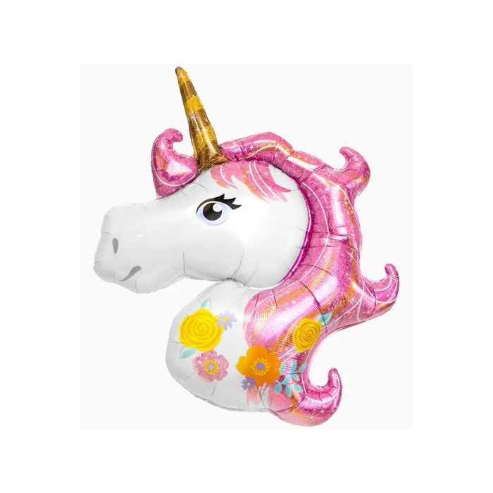 OH YEAH Globo Foil Unicornio Pastel 109 cm Ideal para Cumpleaños, Fiestas Temáticas y Baby Showers
