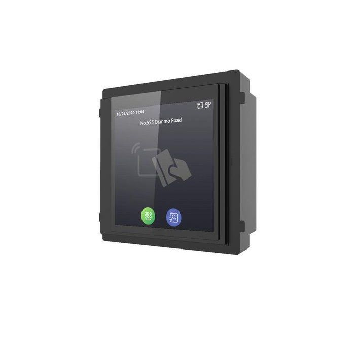 Hikvision Módulo pantalla táctil lector tarjetas proximidad Mifare para panel exterior videoportero IP modular IK08 IP65 3