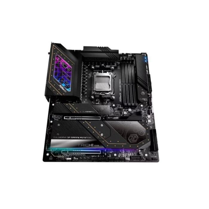 Placa ASRock X870E Tachi,Amd,Am5,X870E,4Ddr5,256Gb,2Usb4 Type-C+Hdmi,6Sata3,4M.2,2Usb4,7Usb3.2,1Usb Type-C,Lan5Gb,Wifi7+Bt,Atx 2