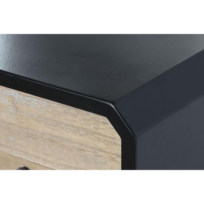 Cajonera DKD Home Decor Negro Madera Moderno (80 x 40 x 79,5 cm) 1