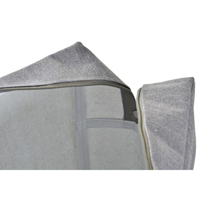 Neceser Atlantico DKD Home Decor Gris Blanco 10 x 20 x 30 cm (2 Unidades) 1 Neceser Atlantico DKD Home Decor Gris Blanco 10 x 20 x 30 cm (2 Unidades) 1