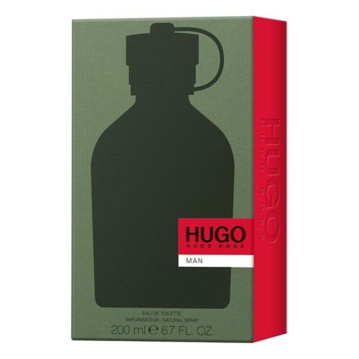 Boss Hugo 200 Vapo Edt Eau de Toilette para Hombre 200ml 2