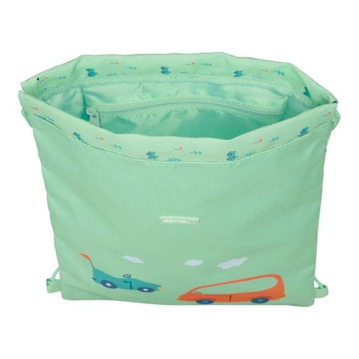 Bolsa Mochila con Cuerdas Safta Coches Verde 26 x 34 x 1 cm 3 Bolsa Mochila con Cuerdas Safta Coches Verde 26 x 34 x 1 cm 3
