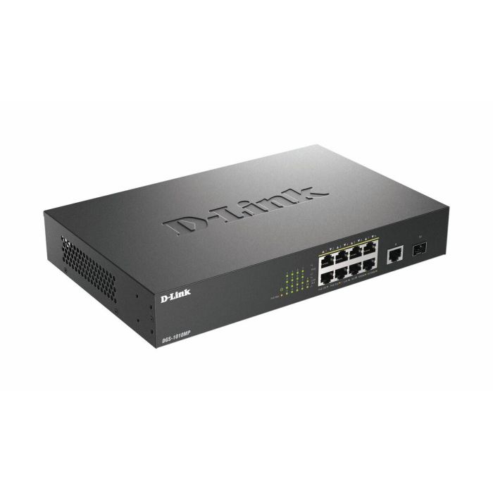 D-Link Switch DGS-1010MP No Administrado 10 Puertos Gigabit Ethernet PoE 8 Puertos 125W 7 D-Link Switch DGS-1010MP No Administrado 10 Puertos Gigabit Ethernet PoE 8 Puertos 125W 7