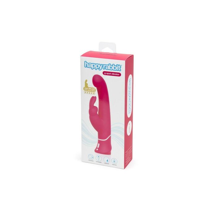 Vibrador conejito Happy Rabbit G-Spot Fucsia 1 Vibrador conejito Happy Rabbit G-Spot Fucsia 1
