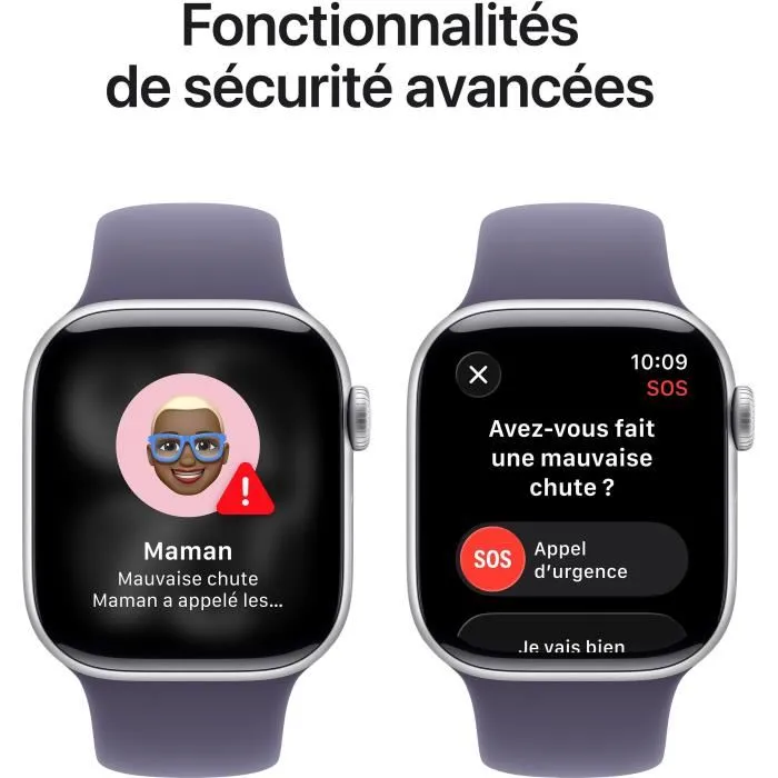 Apple Watch S11 42mm Plata en Aluminio con Correa Deportiva Nebelina Violeta Talla S/M 5 Apple Watch S11 42mm Plata en Aluminio con Correa Deportiva Nebelina Violeta Talla S/M 5