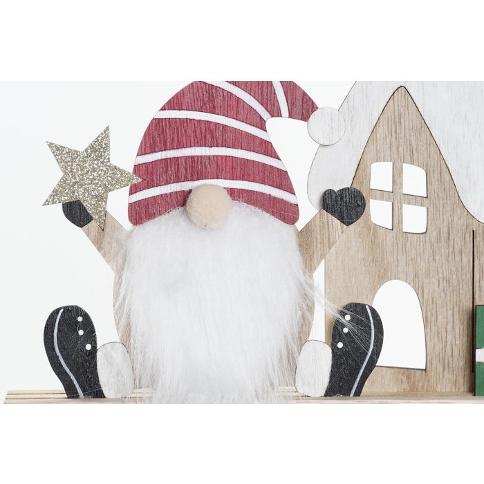 DKD Home Decor Set Decoración Navidad Tradicional Roja Verde Blanca Natural 4x20x26 cm Surtido (4 Unidades) Madera Poliéster 2 DKD Home Decor Set Decoración Navidad Tradicional Roja Verde Blanca Natural 4x20x26 cm Surtido (4 Unidades) Madera Poliéster 2