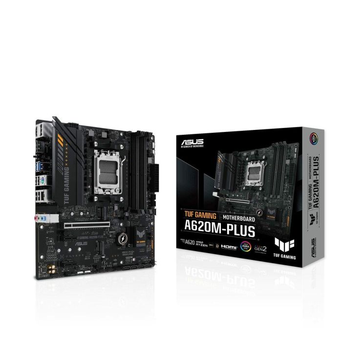 ASUS TUF GAMING A620M-PLUS AMD A620 Placa base Micro ATX AM5 32 ASUS TUF GAMING A620M-PLUS AMD A620 Placa base Micro ATX AM5 32