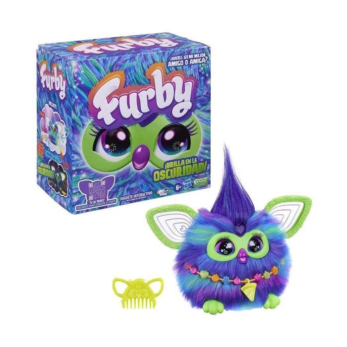 Furby aurora furbealis. se mueve,habla,canta,se ilumina e incluso responde a su voz con mas de 600 reacciones . brilla en la oscuridad.12,7x22,9x22,9 cm 4 Furby aurora furbealis. se mueve,habla,canta,se ilumina e incluso responde a su voz con mas de 600 reacciones . brilla en la oscuridad.12,7x22,9x22,9 cm 4