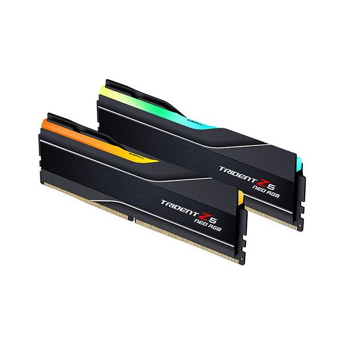 G.Skill Trident Z5 Neo RGB DDR5 32GB (2x16GB) 6000MHz CL30 Black F5-6000J3038F16GX2-TZ5NR 1