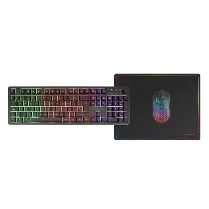 Teclado y Ratón Mars Gaming MCPWX Negro Español Qwerty Español 3