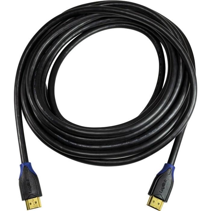Logilink Cable HDMI 2.0 con Ethernet 3m, 4K2K/60Hz, Ultra HD hasta UHD 4K, 14.4 Gbps, Negro 2