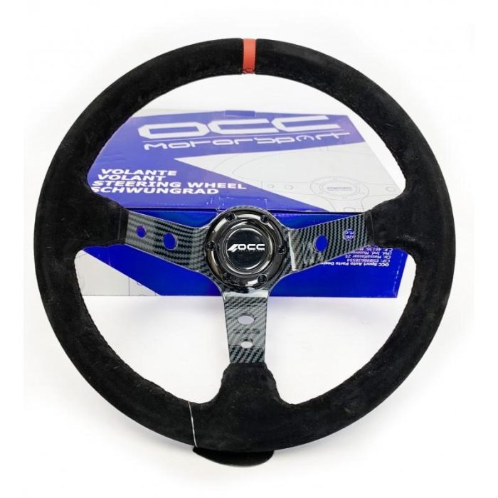 Volante Racing OCC Motorsport Negro Negro/Rojo Ø 35 cm 8