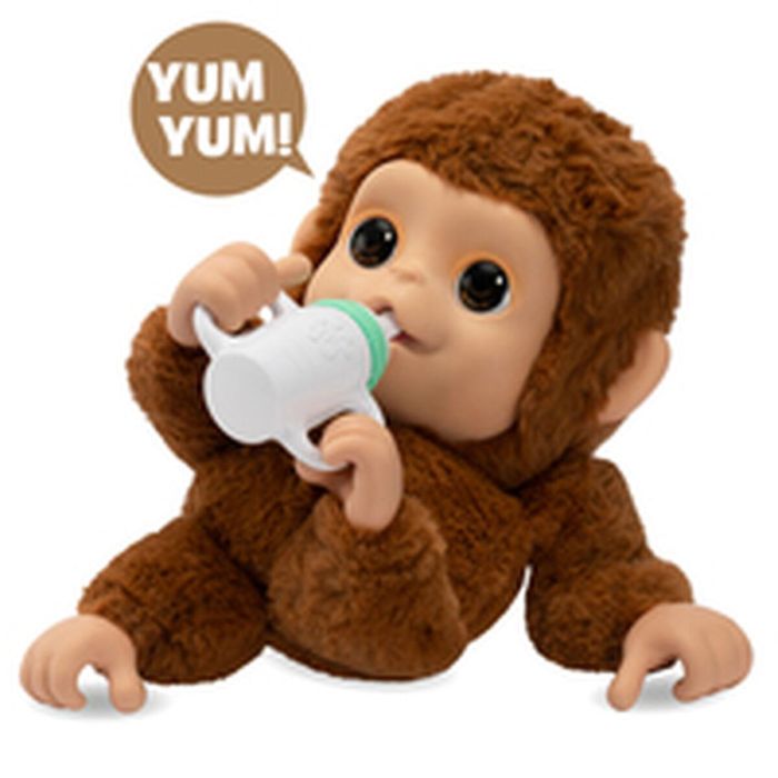 Little Live Pets Mi Bebé Mono Interactivo: +50 Reacciones y Sonidos, Mueve la Boquita al Alimentar, Edad +5 Años 11 Little Live Pets Mi Bebé Mono Interactivo: +50 Reacciones y Sonidos, Mueve la Boquita al Alimentar, Edad +5 Años 11