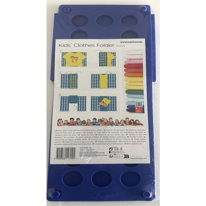 Doblador de Ropa Infantil InnovaGoods 1 Doblador de Ropa Infantil InnovaGoods 1