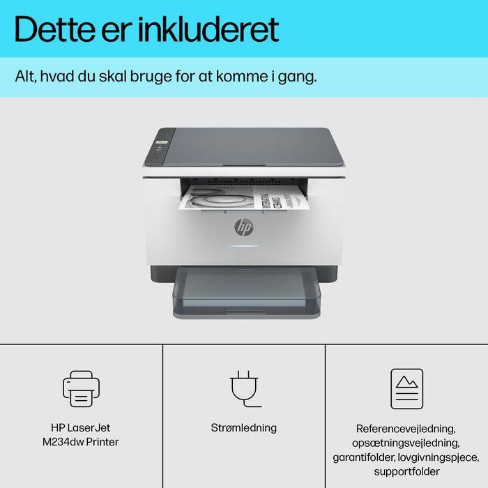 HP LaserJet MFP M234dw Impresora Multifunción de Alta Productividad con Doble Cara Más Rápida de su Clase 21 HP LaserJet MFP M234dw Impresora Multifunción de Alta Productividad con Doble Cara Más Rápida de su Clase 21