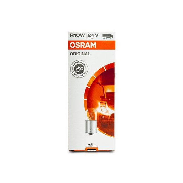 Osram 5637 Bombilla Halógena BA15S 24V 10W R10W | Pack 10 Unidades 2