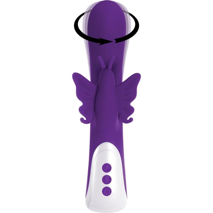 Vibrador Punto G Evolved Morado Mariposa 7 Vibrador Punto G Evolved Morado Mariposa 7
