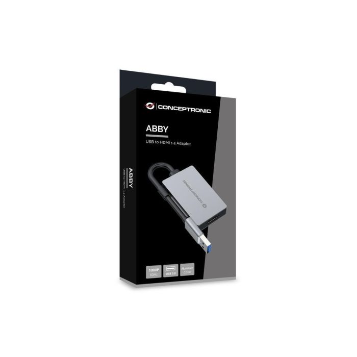 Adaptador Usb 3.0 A Hdmi Conceptronic 5 Adaptador Usb 3.0 A Hdmi Conceptronic 5