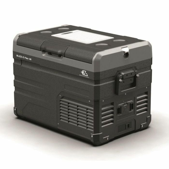 EZA EZA1740776729920 Blizz-E Flex Nevera Compresor 56 Litros, 2 Zonas Modulares, Control Bluetooth