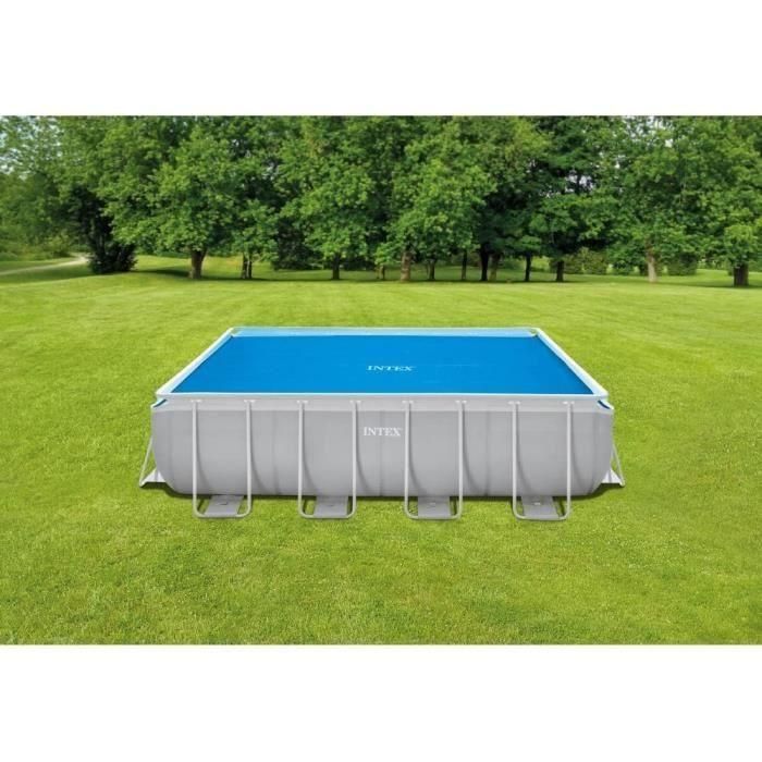 Intex - UTF00168 - lona de burbujas rectangular 3m78 x 1m86 para piscina rectangular 4m x 2m 2 Intex - UTF00168 - lona de burbujas rectangular 3m78 x 1m86 para piscina rectangular 4m x 2m 2