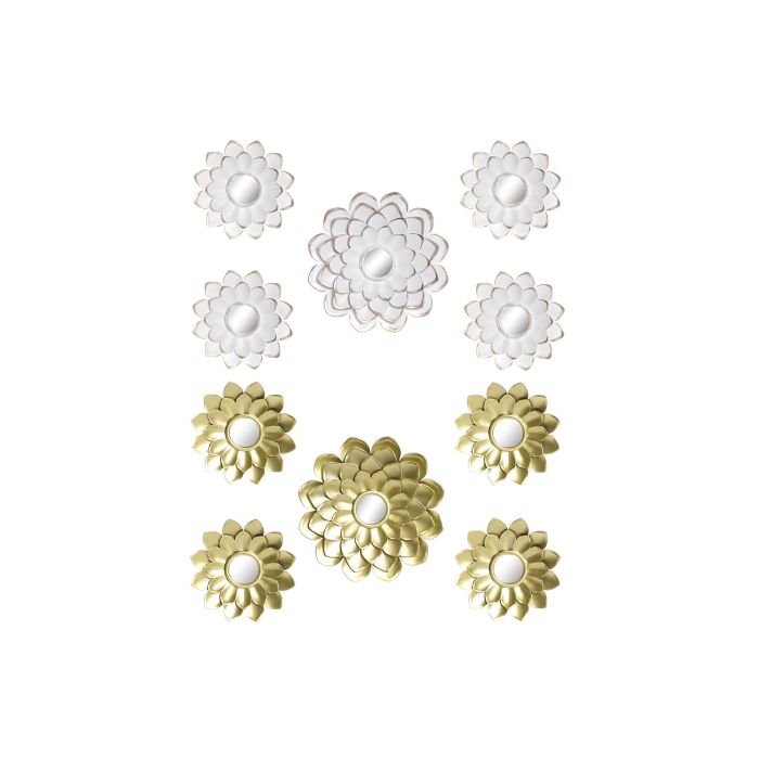 Juego de Espejos DKD Home Decor Espejo Champán Dorado Blanco PP 2 Unidades (35 x 1,5 x 35 cm) 0 Juego de Espejos DKD Home Decor Espejo Champán Dorado Blanco PP 2 Unidades (35 x 1,5 x 35 cm) 0