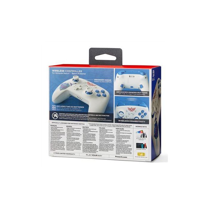 Power A NSGP0015-01 Mando Inalámbrico para Nintendo Switch con Diseño Zelda, Licencia Oficial 8 Power A NSGP0015-01 Mando Inalámbrico para Nintendo Switch con Diseño Zelda, Licencia Oficial 8