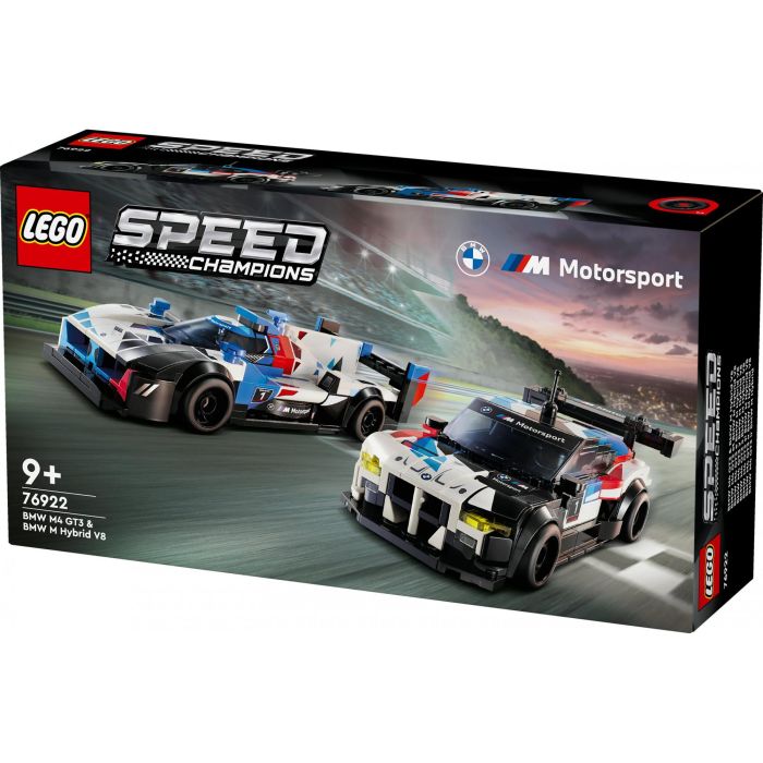 LEGO 76922 Coches de Carreras Speed Champions BMW M4 GT3 y BMW M Hybrid V8 10 LEGO 76922 Coches de Carreras Speed Champions BMW M4 GT3 y BMW M Hybrid V8 10