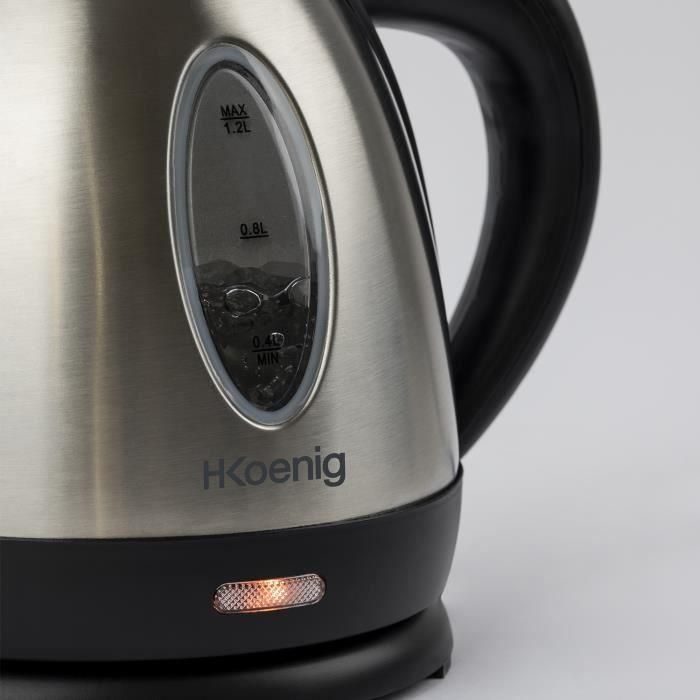 Hervidor eléctrico H.KoeNIG BO12 - Acero inoxidable 2 Hervidor eléctrico H.KoeNIG BO12 - Acero inoxidable 2