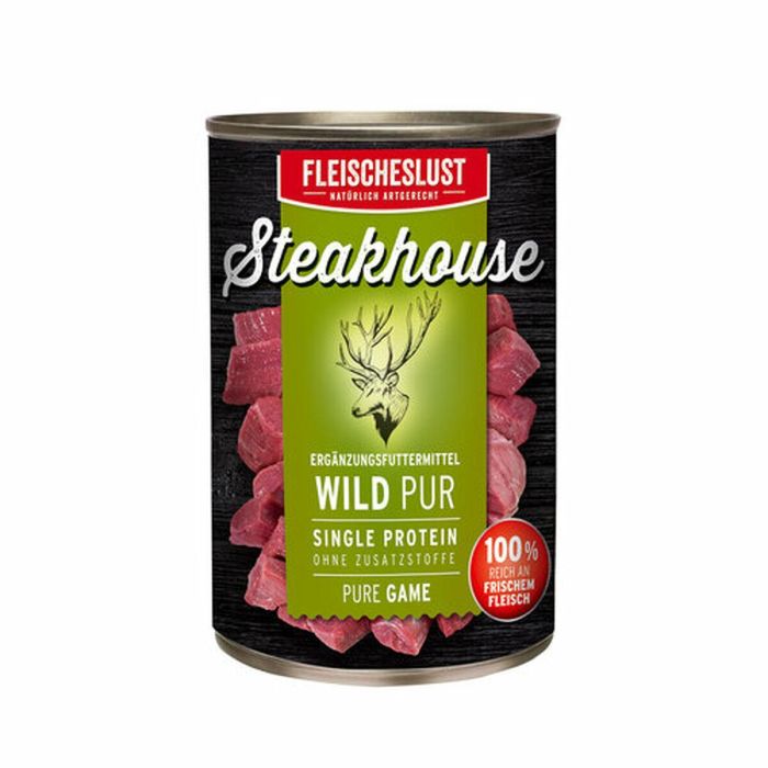 Comida húmeda Fleischeslust Pure 800 gr Ciervo 5 Comida húmeda Fleischeslust Pure 800 gr Ciervo 5