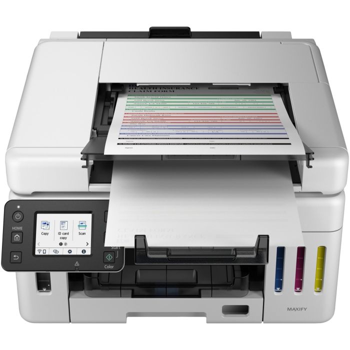 Canon MAXIFY GX6550 Multifunción Inyección de Tinta Color, Copia, Escaneo, Wi-Fi, Negro/Blanco 4