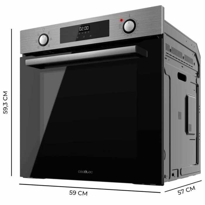 Horno Multifunción Cecotec Bolero Hexa M226000 Inox 2800 W 72 L 3