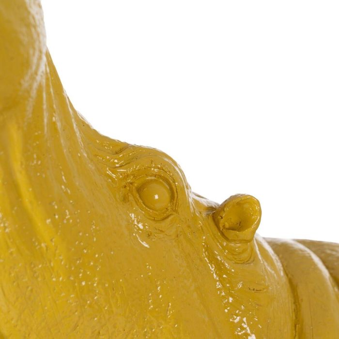 Figura Decorativa Amarillo Hipopótamo 66 x 25,5 x 51 cm 4