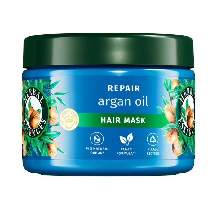 Herbal Essences Mascarilla Reparadora Cabello Dañado con Aceite de Argán Bio, 500 ml
