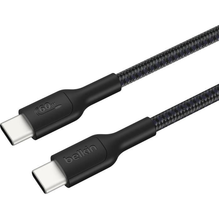 Cable para juegos USB-C a USB-C - BELKIN - Nintendo Switch 2 - 60 W - Negro 1 Cable para juegos USB-C a USB-C - BELKIN - Nintendo Switch 2 - 60 W - Negro 1
