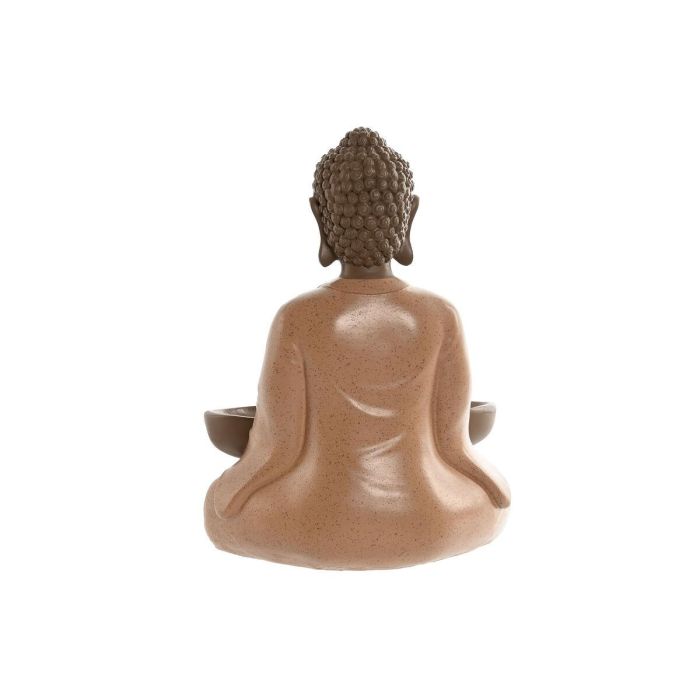 Figura Oriental DKD Home Decor Coral Lima 16 x 25.5 x 19.5 cm (3 Unidades) 1