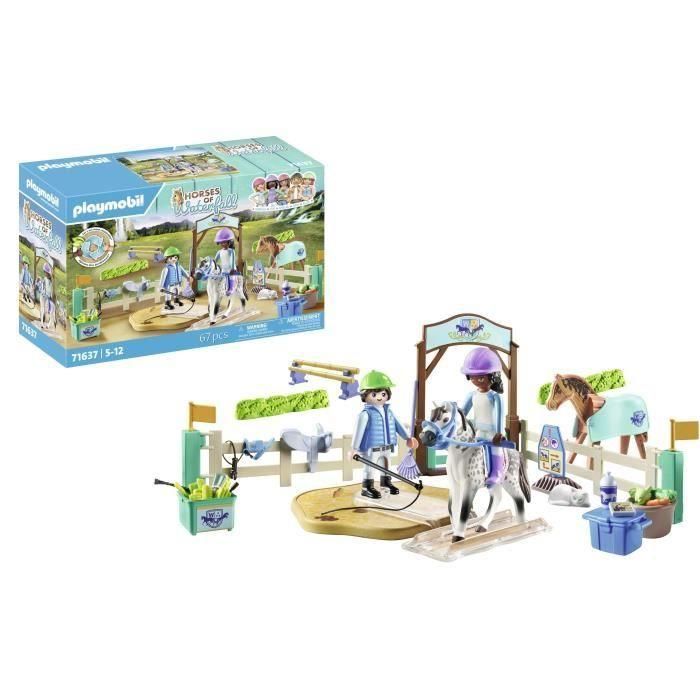 Playmobil Escuela Moderna de Equitación con Figuras, Caballo y Accesorios - Materiales Sostenibles 4 Playmobil Escuela Moderna de Equitación con Figuras, Caballo y Accesorios - Materiales Sostenibles 4