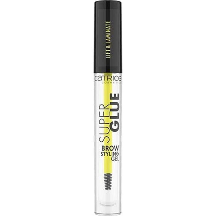 Catrice #010 SUPER GLUE Máscara Gel para Cejas Fijador Sujeción Ultrafuerte Transparente No Pegajosa Cepillo Integrado Vegano 4 ml 0 Catrice #010 SUPER GLUE Máscara Gel para Cejas Fijador Sujeción Ultrafuerte Transparente No Pegajosa Cepillo Integrado Vegano 4 ml 0