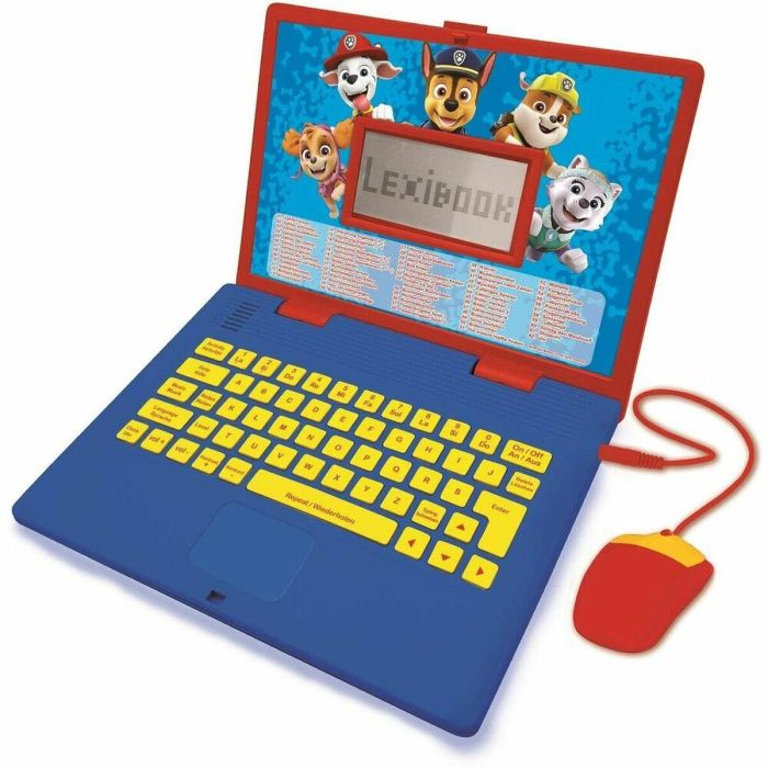 Lexibook Computadora Educativa Infantil Pat Patrouille Bilingüe FR/EN: Idiomas, Matemáticas, Lógica y Música - 124 Actividades Lexibook Computadora Educativa Infantil Pat Patrouille Bilingüe FR/EN: Idiomas, Matemáticas, Lógica y Música - 124 Actividades