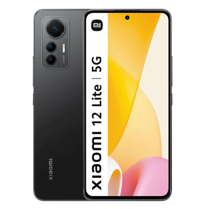 Smartphone Xiaomi 12 Lite 5G 6,55" 5G 3840 x 2160 px 6,55" Snapdragon 778G 8 GB RAM 128 GB Negro 128 GB