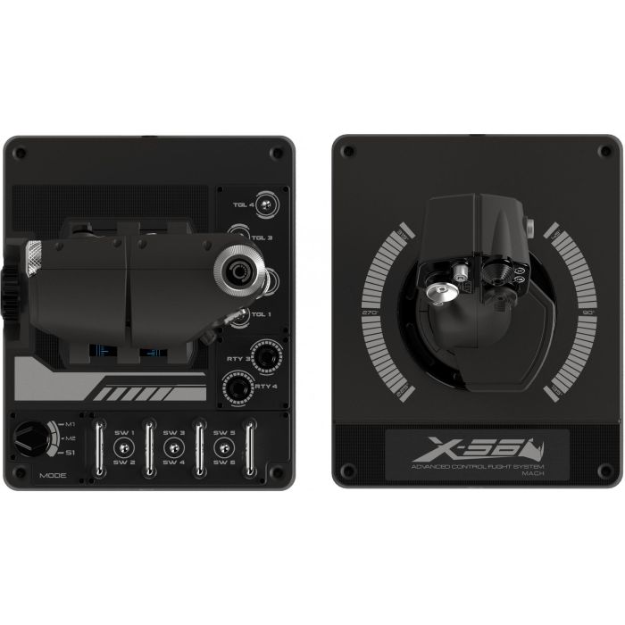 Logitech X56 H.O.T.A.S. Joystick y Throttle con Cable para PC 5 Logitech X56 H.O.T.A.S. Joystick y Throttle con Cable para PC 5